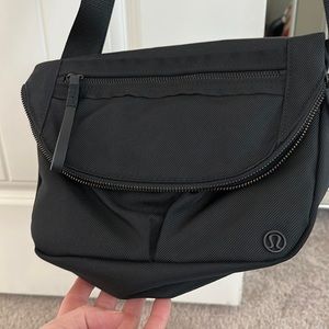 Practically new crossbody Lululemon purse.